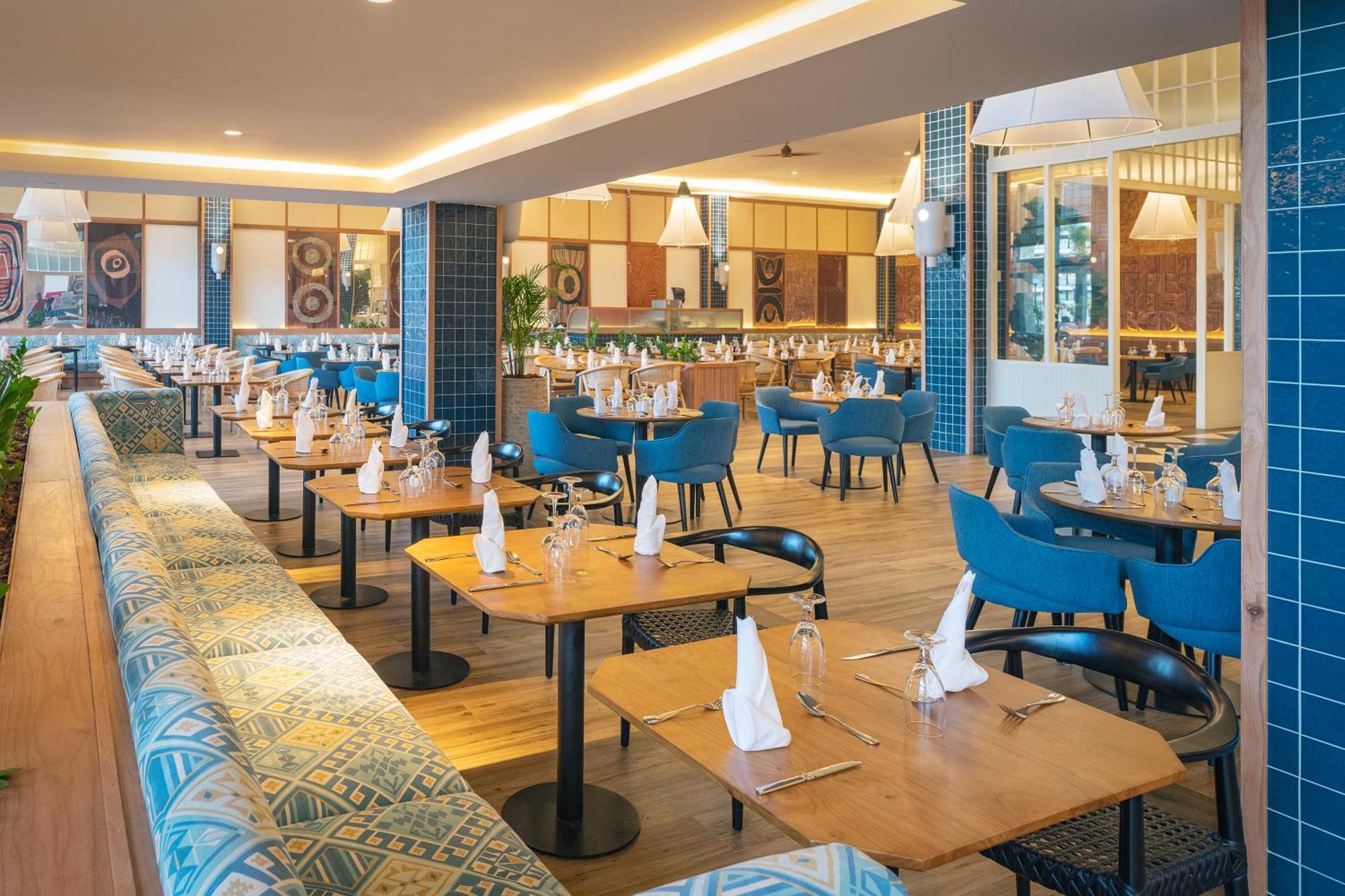Hotel Ocean Eden Bay (Adults Only) Spring Rises Exterior foto The restaurant